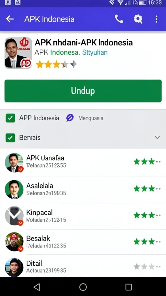 Tampilan utama aplikasi Review Aplikasi trt99 yang intuitif dan efisien.