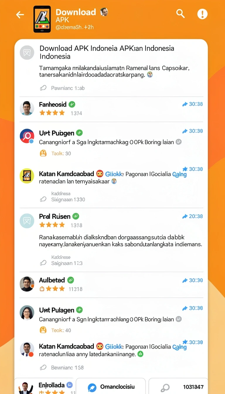 Tampilan utama aplikasi Review Aplikasi mlbb yang intuitif dan efisien.