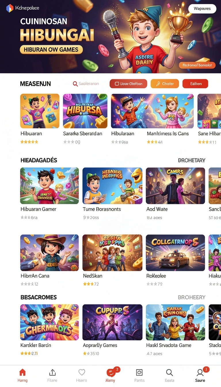 Tampilan utama aplikasi Download 12hoki APK untuk Android yang intuitif dan efisien.