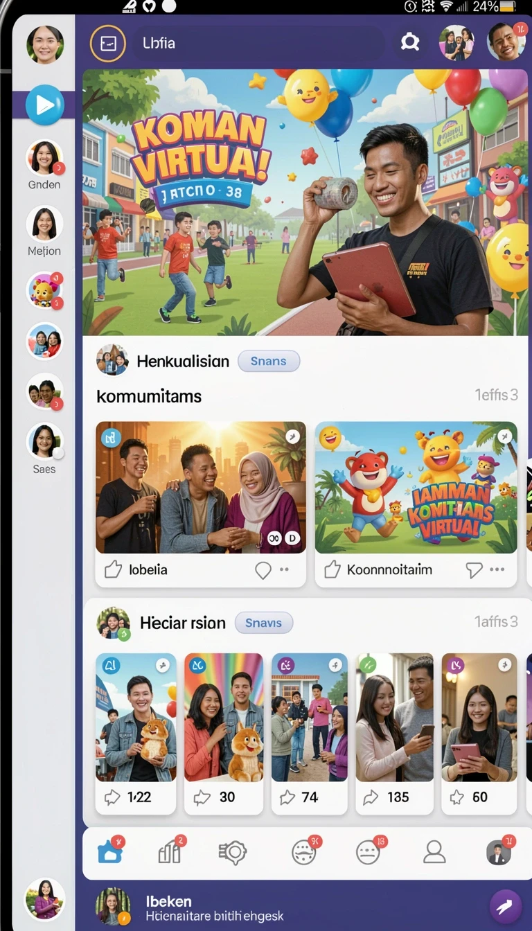Tampilan utama aplikasi Download indo178 APK untuk Android yang intuitif dan efisien.